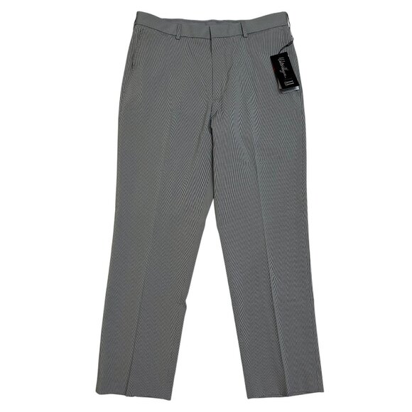 Walter Hagen Pants Mens 34x30 - 11 Majors Golf Chino Slacks Stretch Mid Gray NWT - Picture 1 of 6